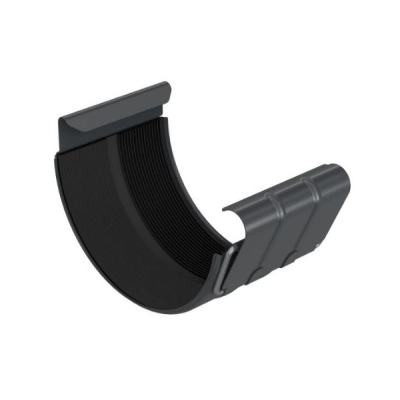 BRYZA STAL Złączka rynnowa 125 mm - CIEMNY GRAFIT